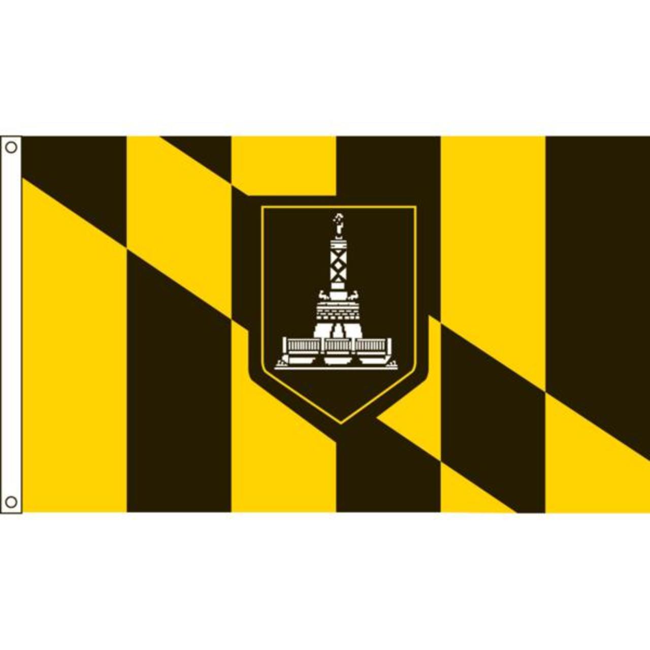 Baltimore 5' X 8' Nylon Flag