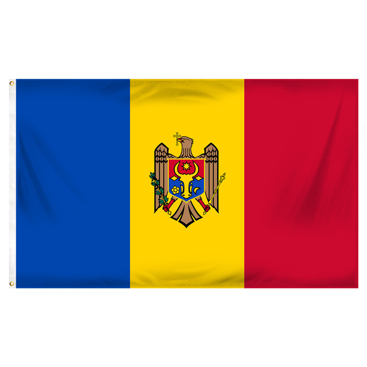Moldova Flag 3ft x 5ft Printed Polyester