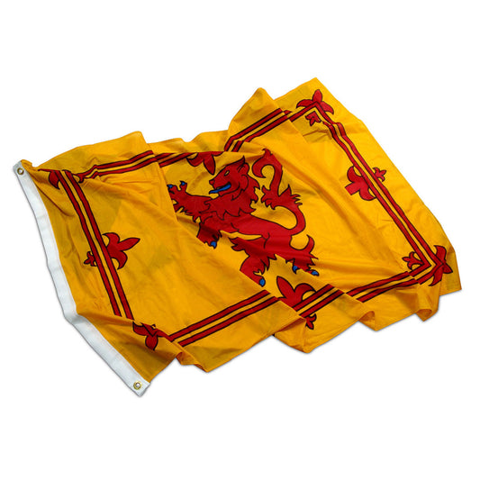 Scotland - Royal Lion Rampant 3ft x 5ft Super Knit Polyester Flag - Secondary Image - United States Flag Store Scotland - Royal Lion Rampant 3ft x 5ft Super Knit Polyester Flag