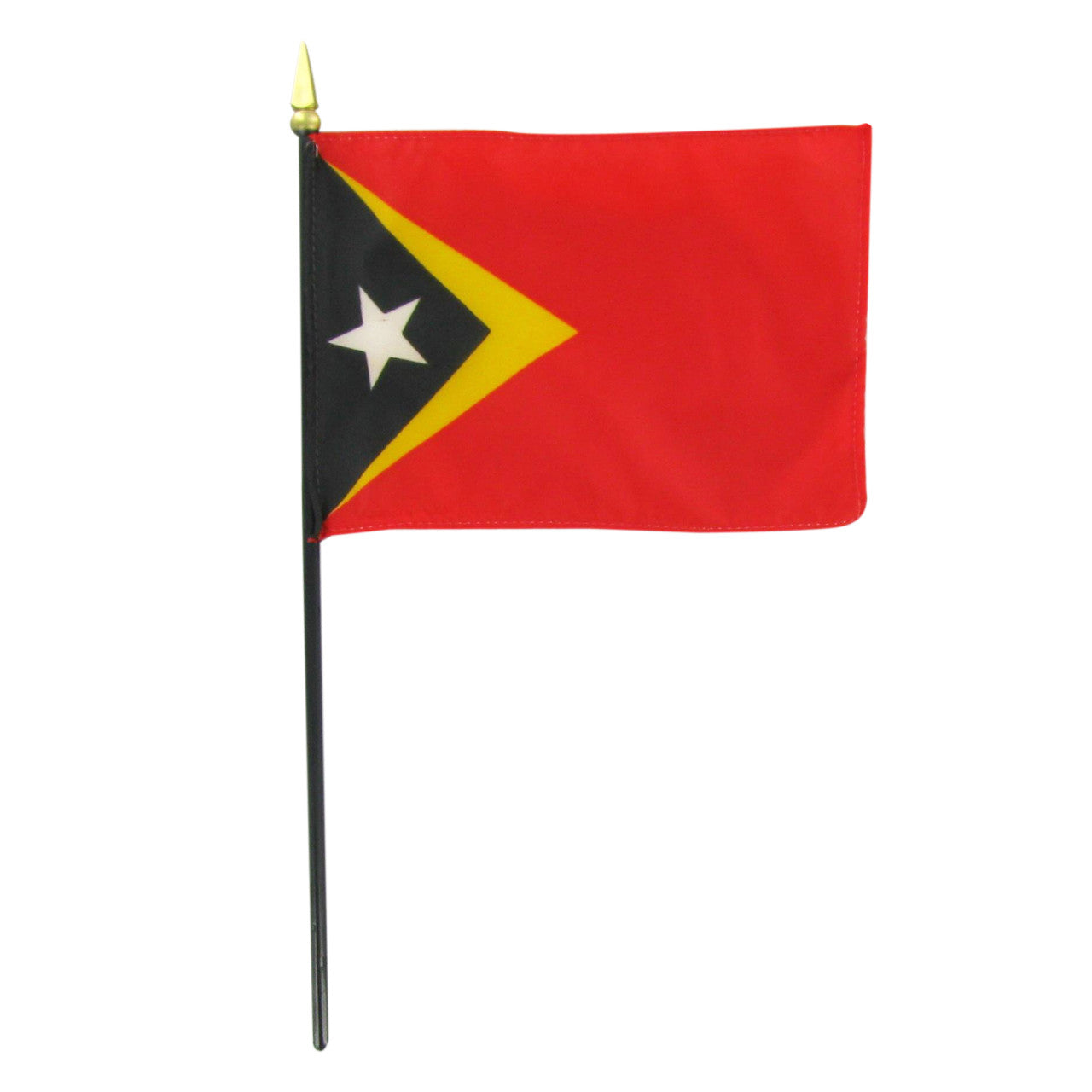 East Timor 4" x 6" Stick Flag