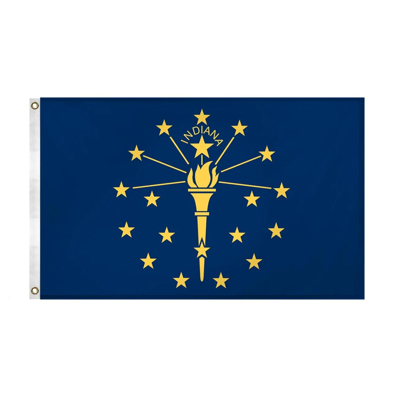 Super Tough Indiana Outdoor Nylon Flag 3' x 5'