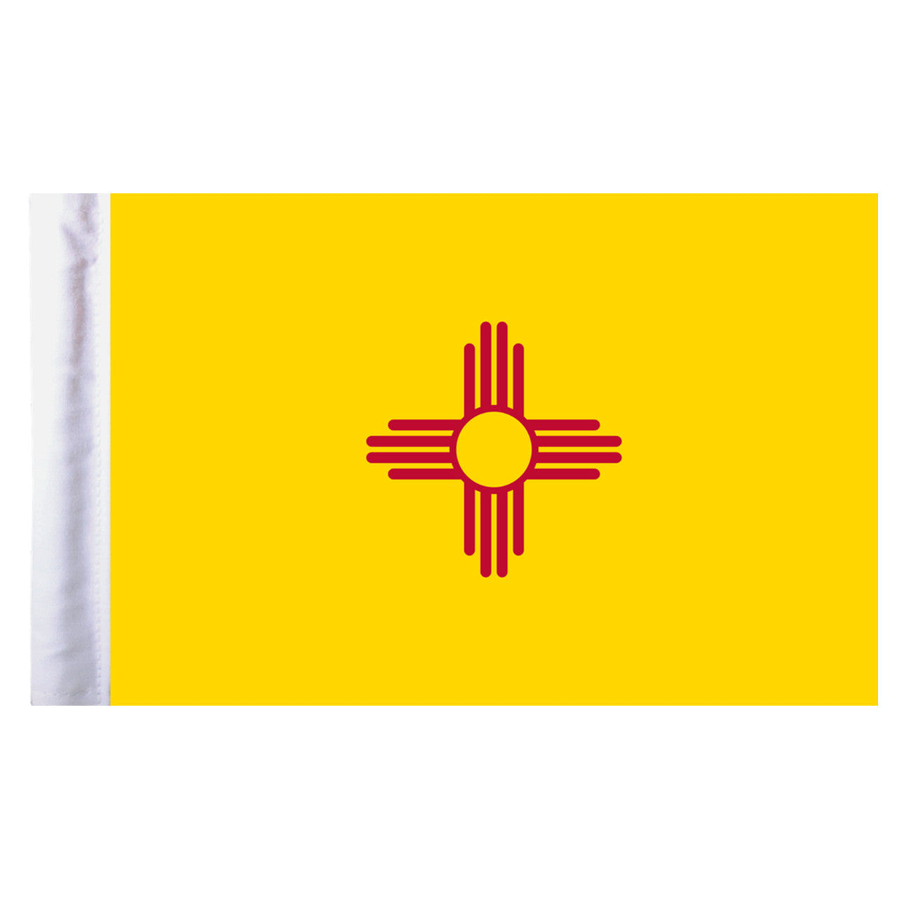 New Mexico Motorcycle Flag - 6" x 9"