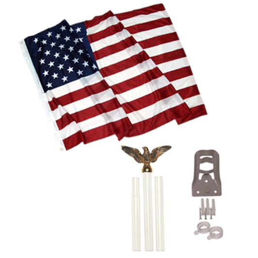 3ft x 5ft Polyester Outdoor American Flag Kit