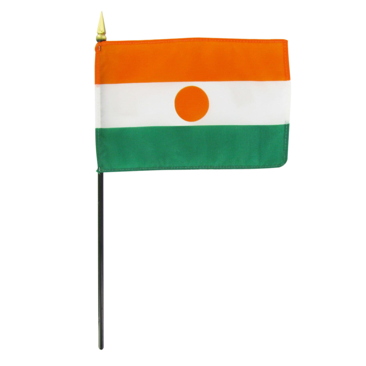 Niger 4" x 6" Stick Flag
