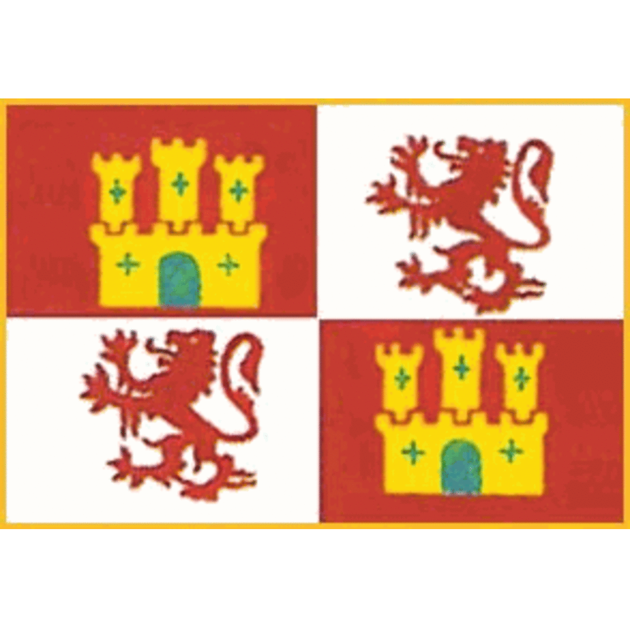 Royal Standard of Spain 3ft x 5ft Nylon flag
