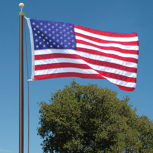 18ft US Made Steel Outdoor Flagpole by Valley Forge