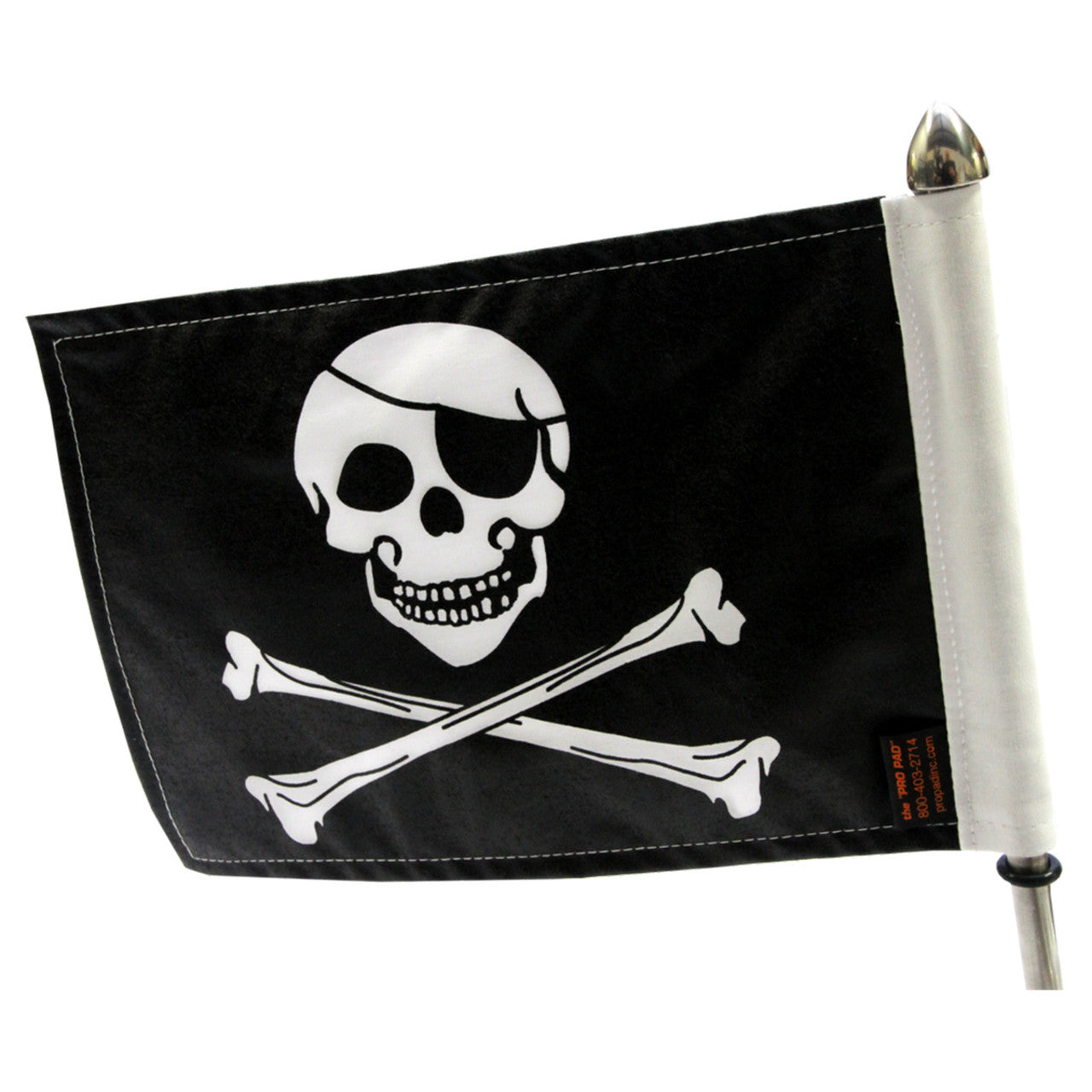 Pirate Motorcycle Flag - 6" x 9"