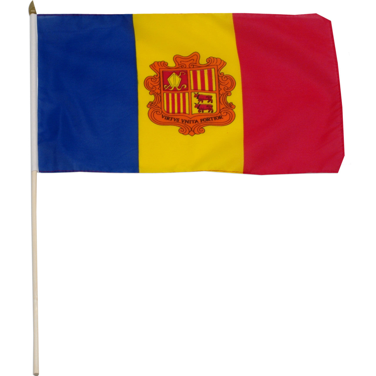 Andorra 12 x 18 Inch Flag