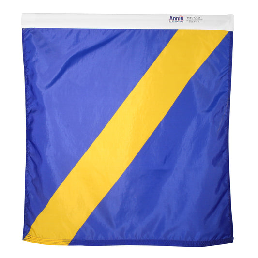 Set of 7 Nylon Racing Flags with Pole Band - Secondary Image - United States Flag Store Set of 7 Nylon Racing Flags with Pole Band