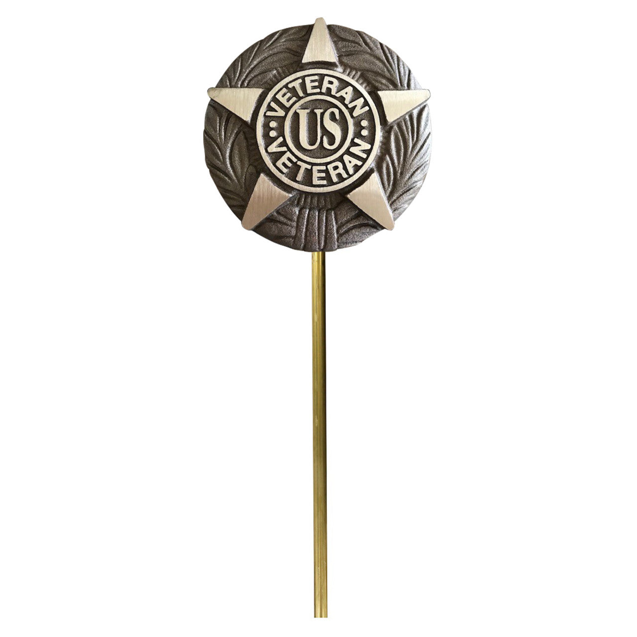 US Military Veteran Grave Marker - in Cast Bronze