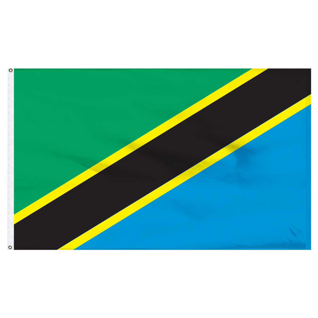 Tanzania 4ft x 6ft Nylon Flag