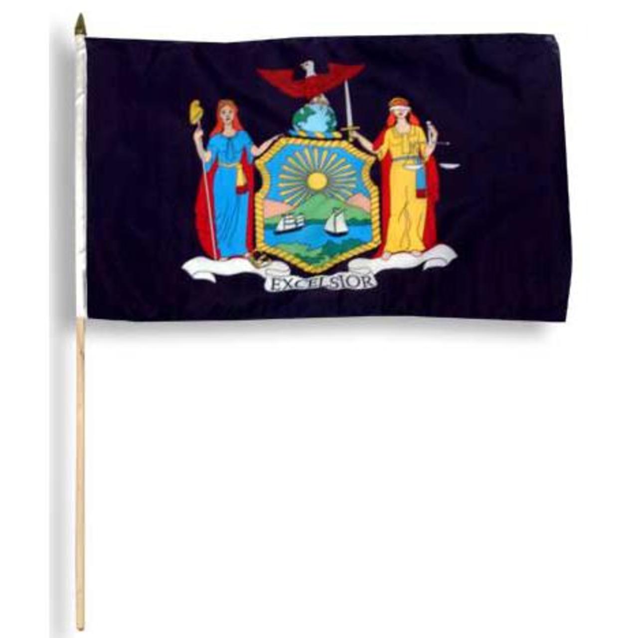 New York flag 12 x 18 inch