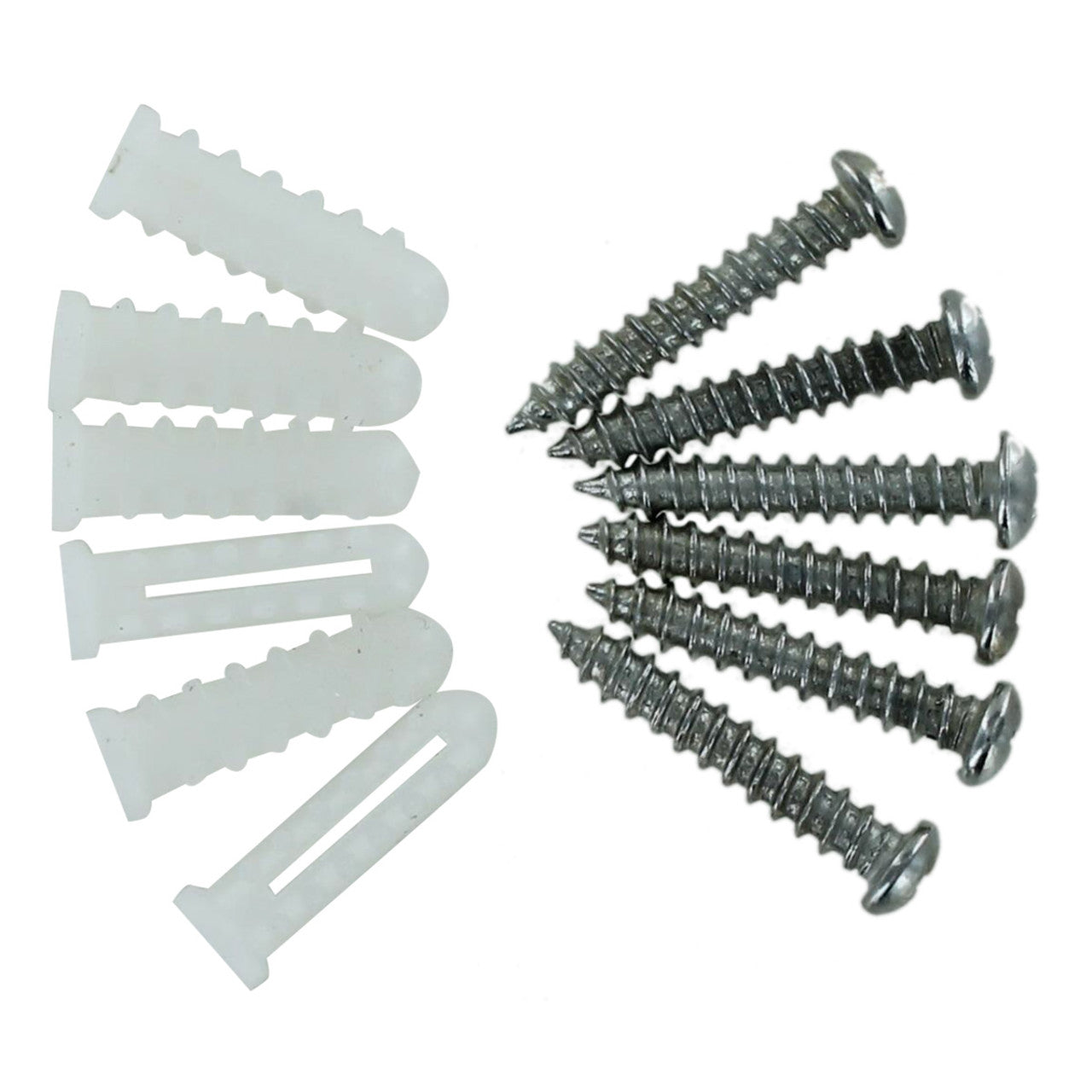 Swooper Flat Wall Mount - Silver Angled