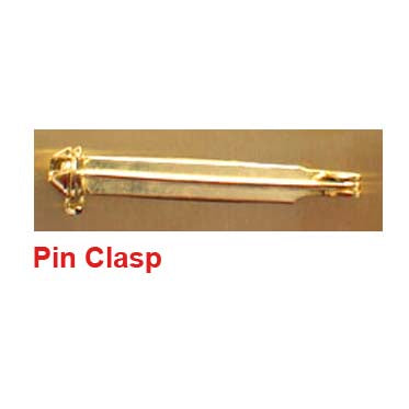 Barack Obama Lapel Pin -I Voted Obama 08 - 1 Gold pin clasp on a beige background with 'Pin Clasp' text.