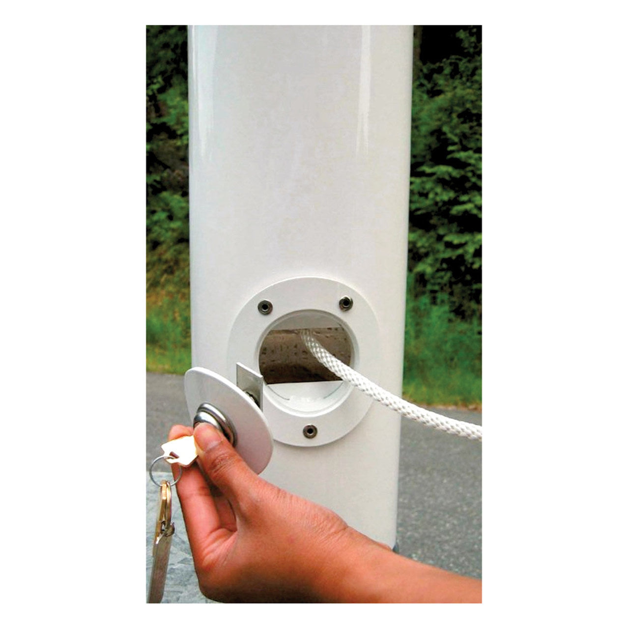 40ft Commercial Fiberglass Pole - Internal Halyard