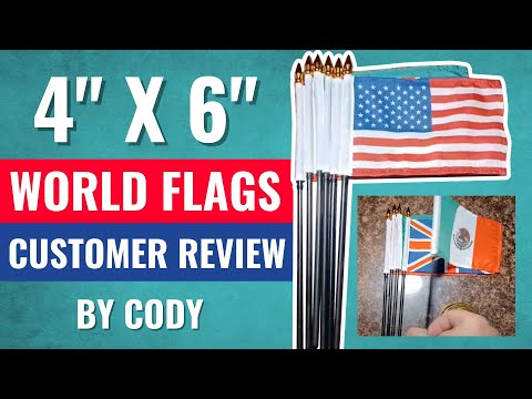 Weighted 6 Hole Hand Flag Base For 4" x 6"