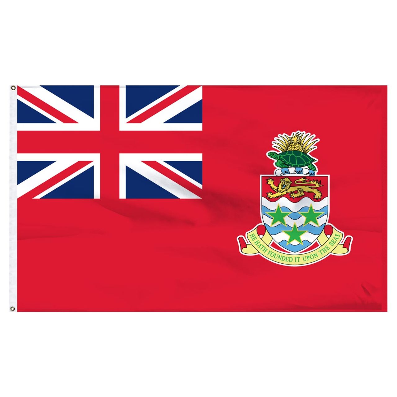 Red Cayman Islands 4' x 6' Nylon Flag