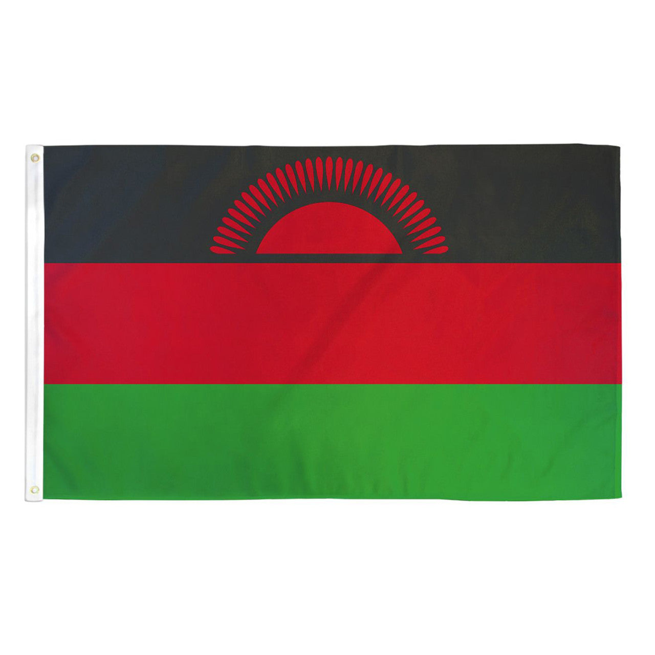 Malawi Flag 3ft x 5ft Printed Polyester