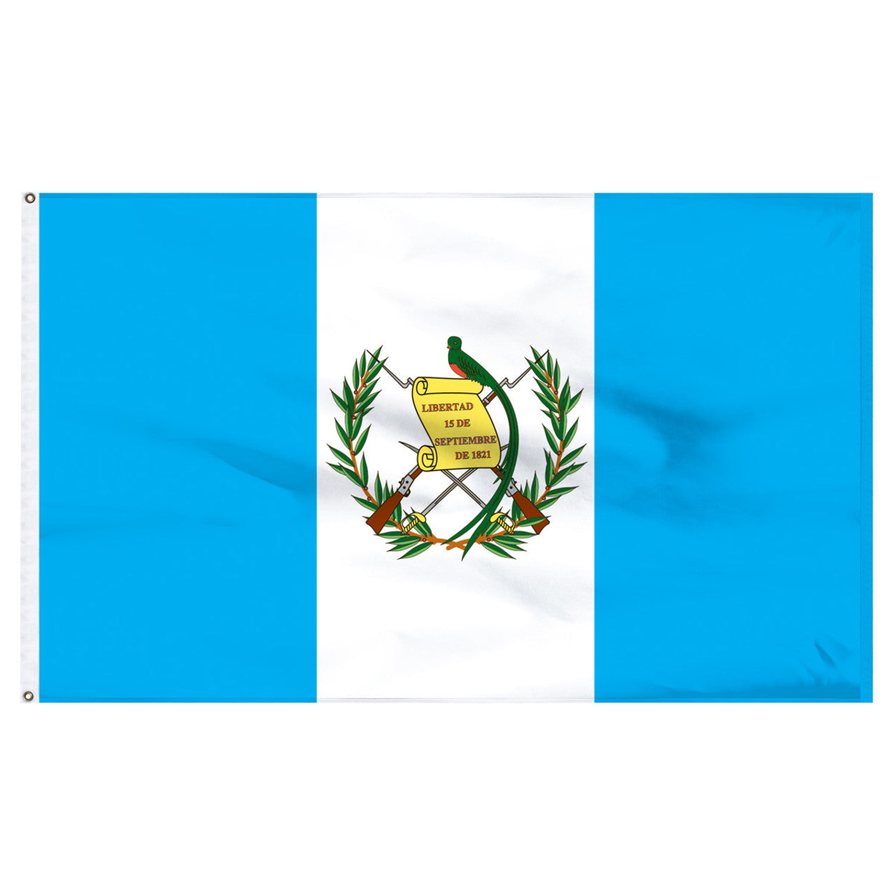 Guatemala 6' x 10' Nylon Flag With Seal