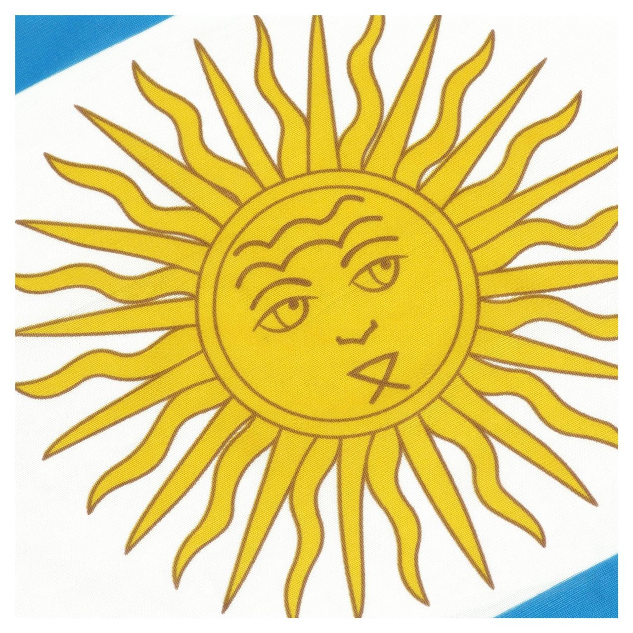 Argentina Flag 3ft x 5ft Super Knit Polyester
