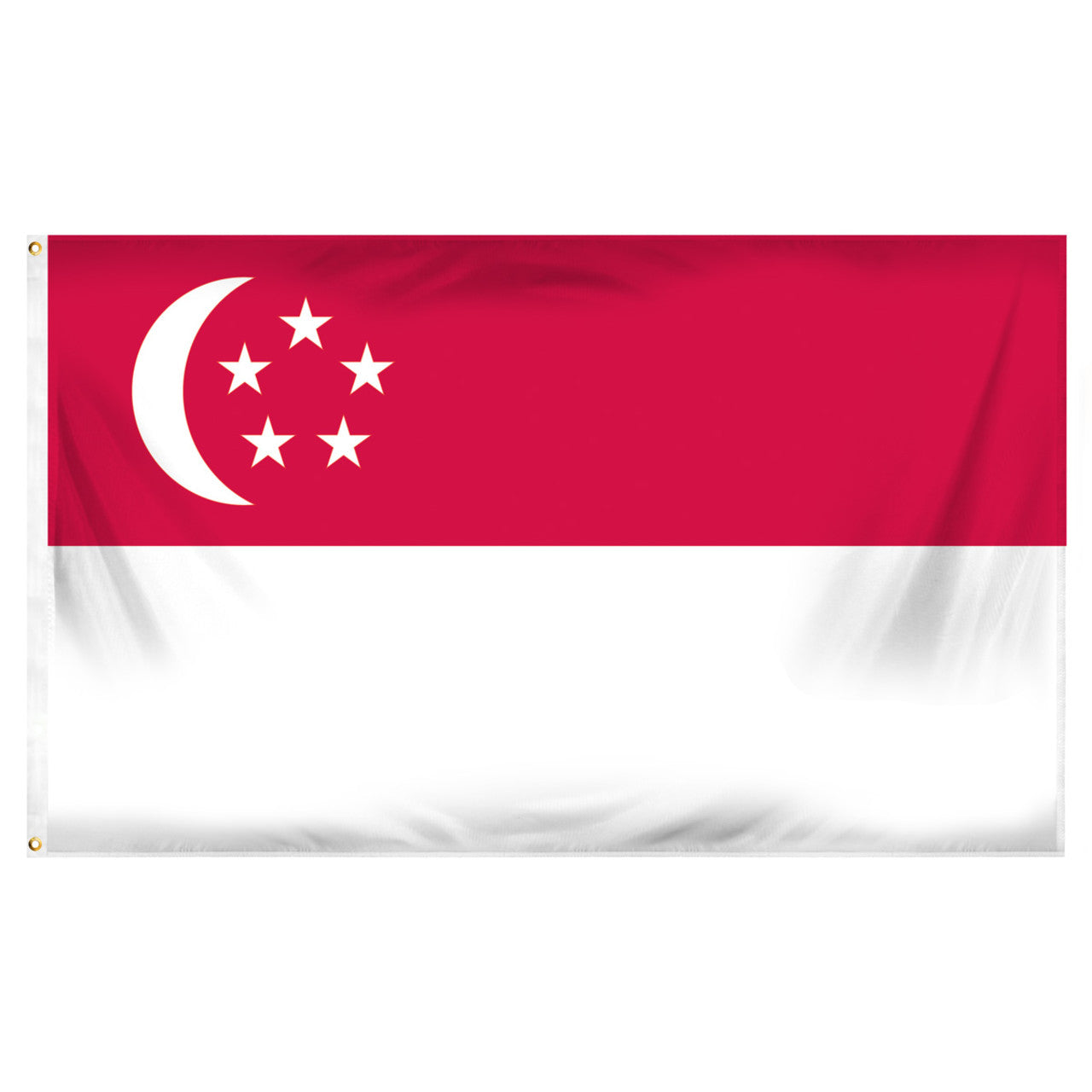 Singapore 3ft x 5ft Printed Polyester Flag