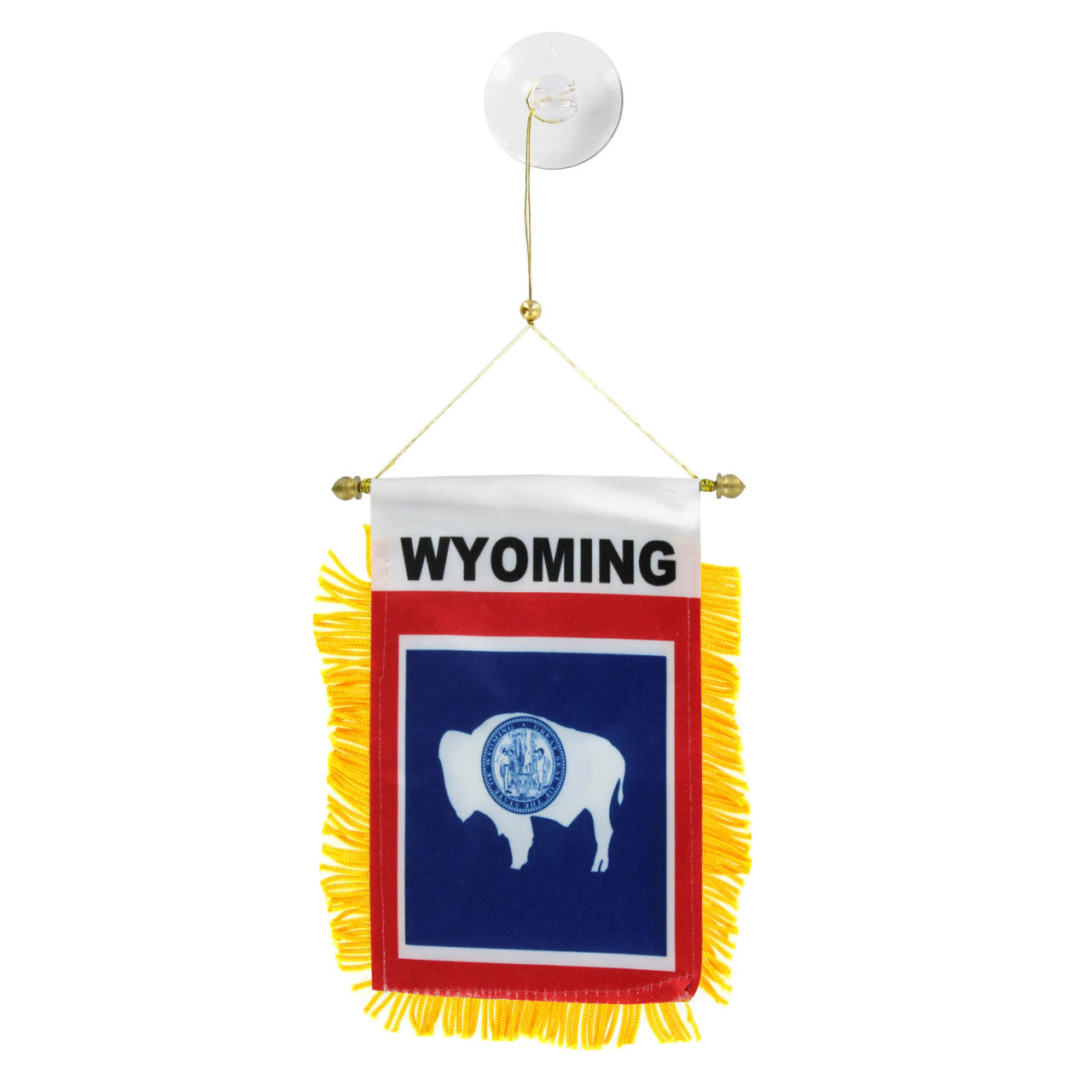 Wyoming Mini Window Banner