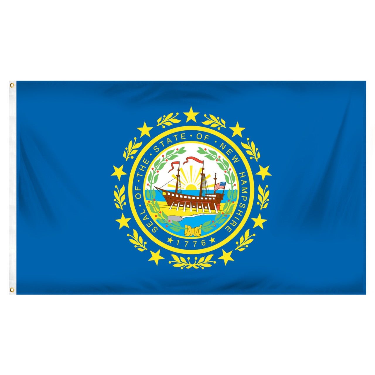 New Hampshire 3ft x 5ft Printed Polyester Flag