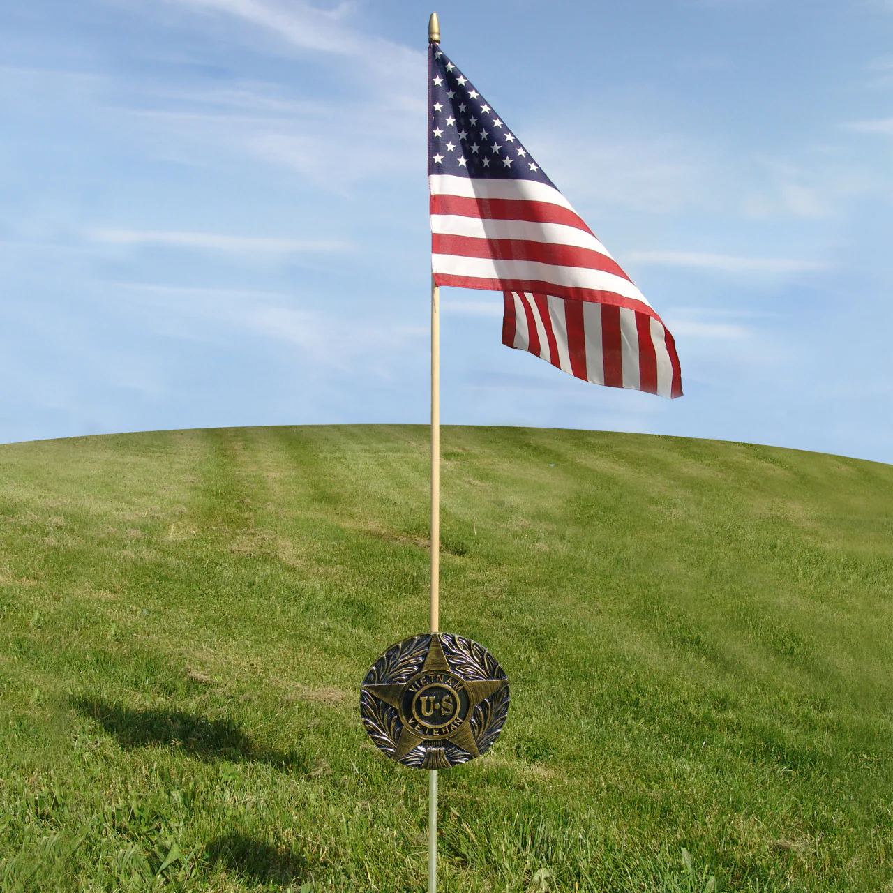 Vietnam Star Grave Marker