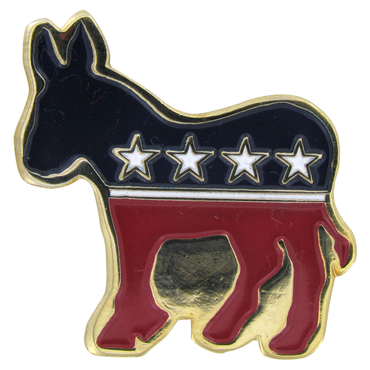 Democrat Lapel Pin - 3/4" x 1"
