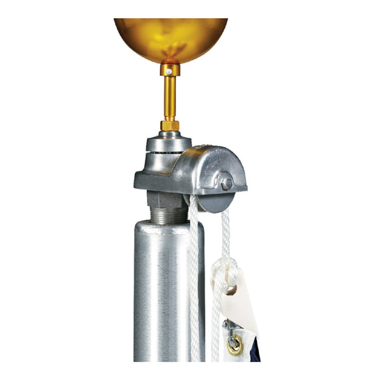 Continental Series 20ft Commercial Flagpole - .125in Wall Thickness - 4in Butt Diameter