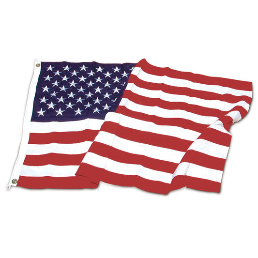American Flag 3ft x 5ft Sewn Polyester - Online Stores Brand - Secondary Image - United States Flag Store American flag on a white background