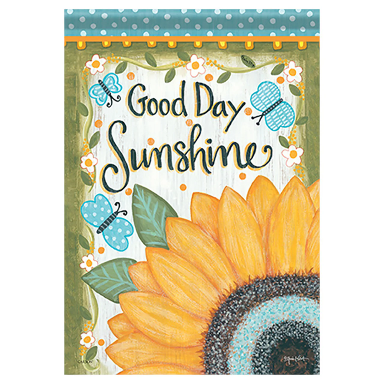 Carson Summer Banner Flag - Good Day
