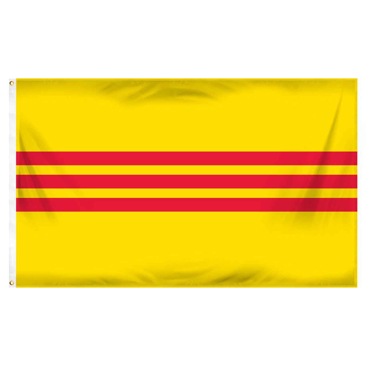 South Vietnam Flag 3ft x 5ft Printed Polyester