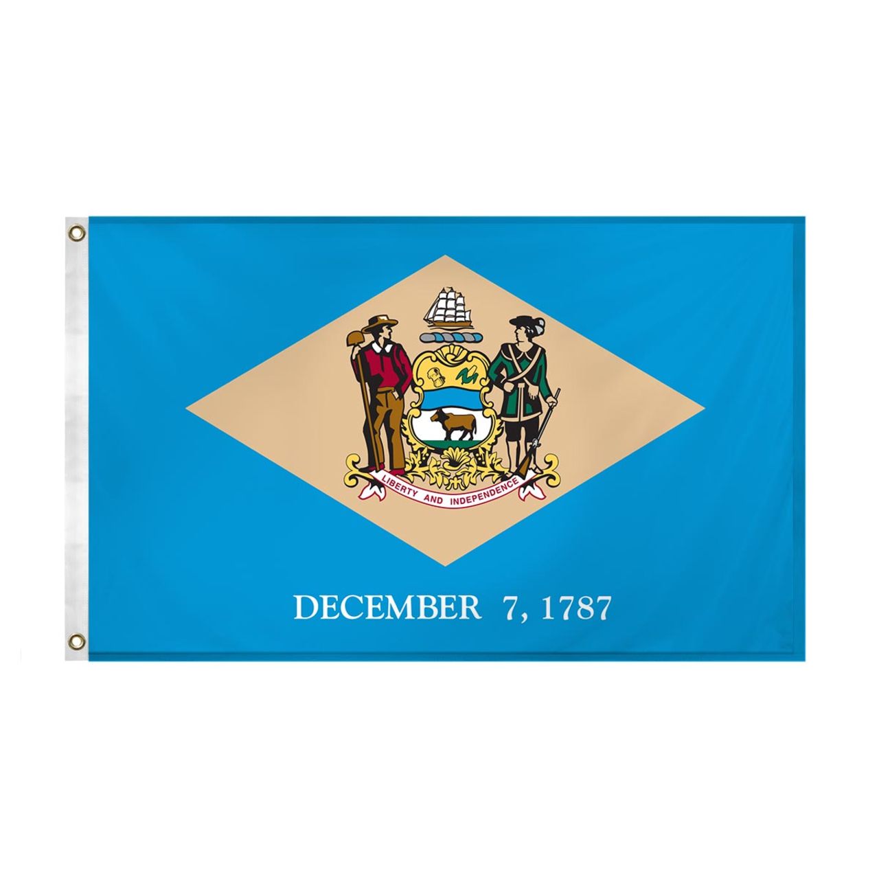 Super Tough Delaware Outdoor Nylon Flag 3' x 5'