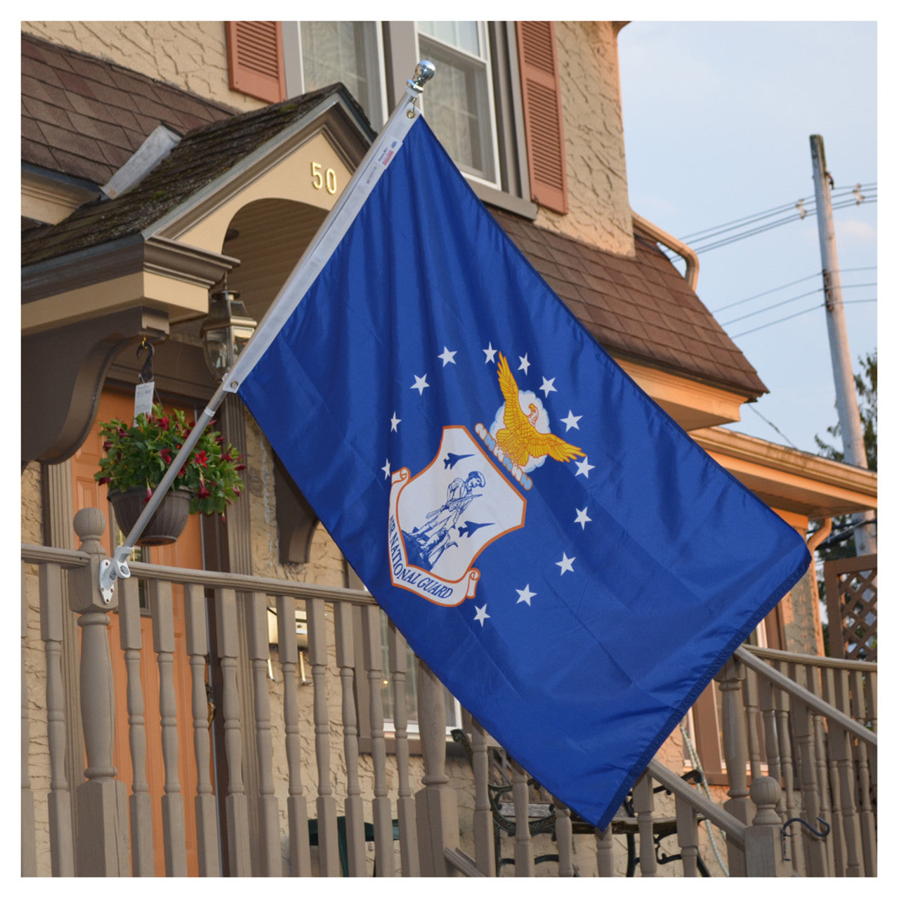 Air National Guard Flag 3ft x 5ft Nylon By Valley Forge