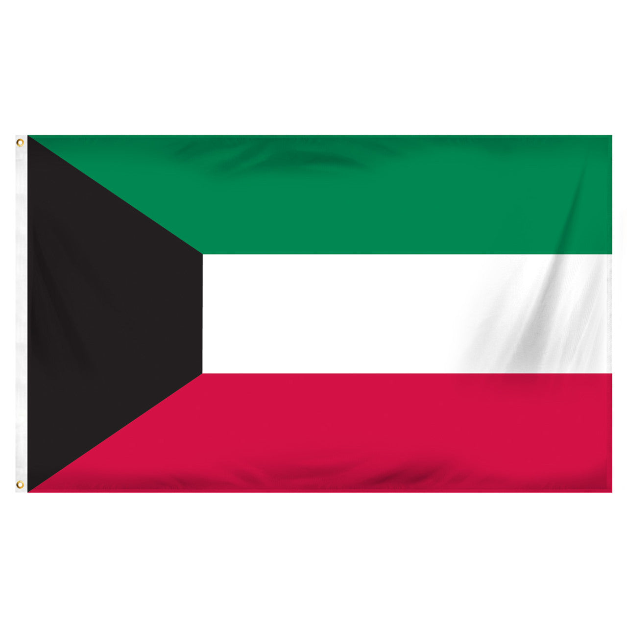 Kuwait 3ft x 5ft Printed Polyester Flag