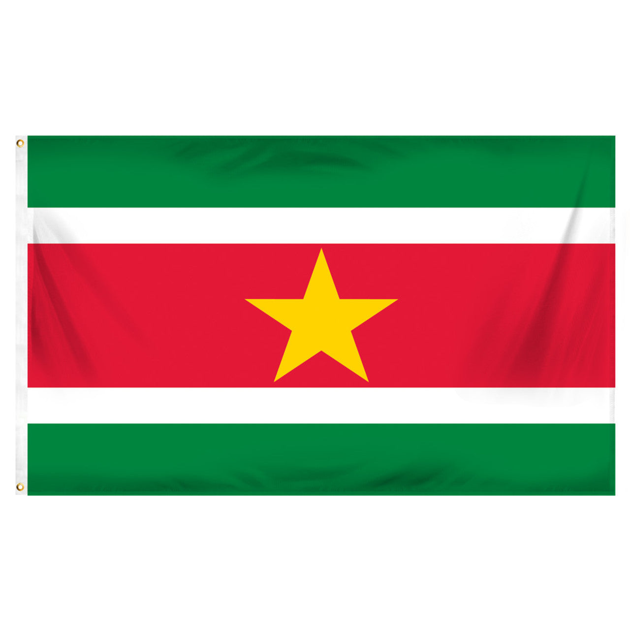 Suriname Flag 3ft x 5ft Printed Polyester