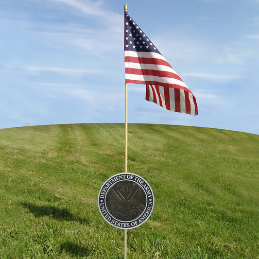 Army Grave Marker - Aluminum
