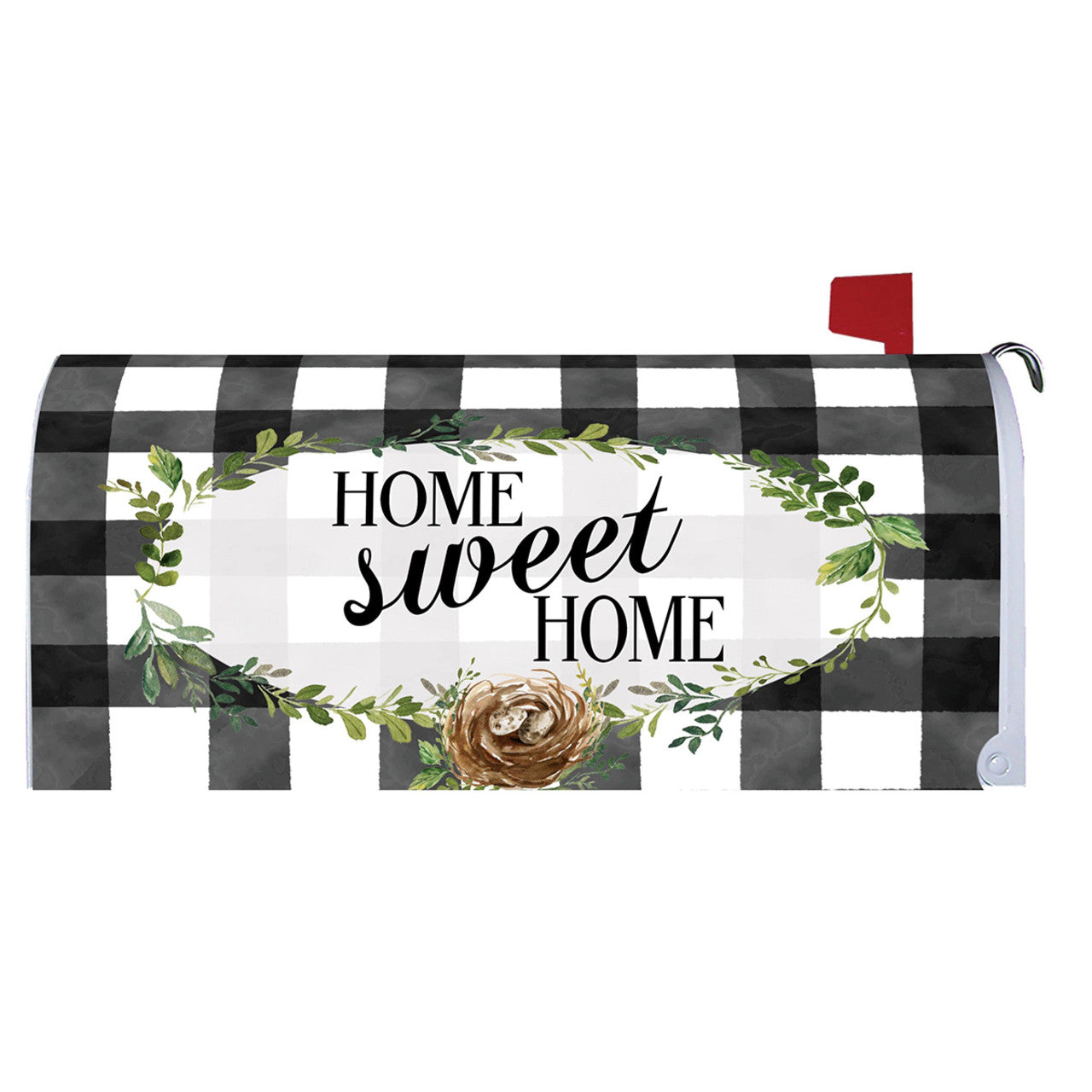 Home Sweet Home Mailbox Cover - 17.75" x 20"