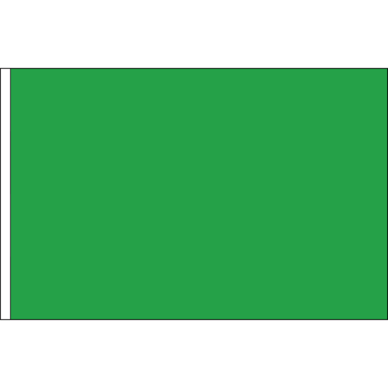 Irish Green 6ft x 10ft Nylon Flag