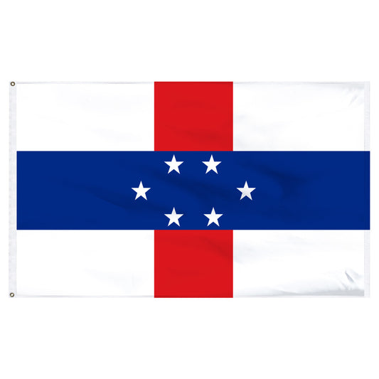 Netherlands Antilles 6' x 10' Nylon Flag - Secondary Image - United States Flag Store Netherlands Antilles 6' x 10' Nylon Flag