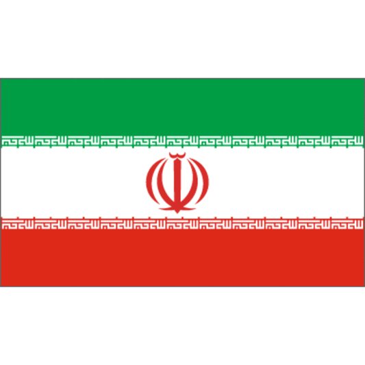 Iran Flag 3ft x 5ft Nylon