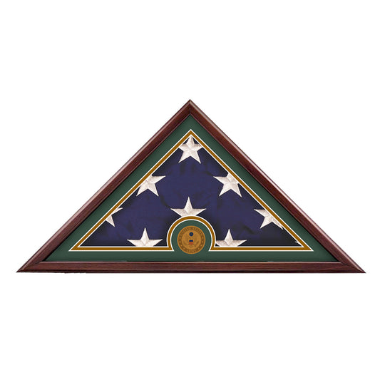 Liberty Flag Case for 5' x 9.5' Flag - Cherry Laminate with Matte