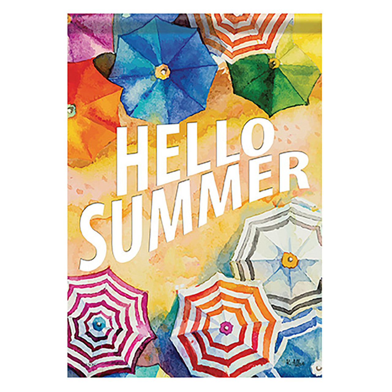 Carson Banner Flag - Hello Summer - 28in x 40in