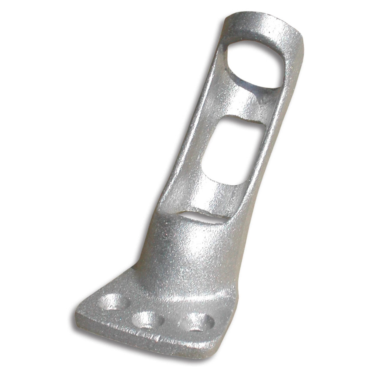 Fixed aluminum flagpole bracket