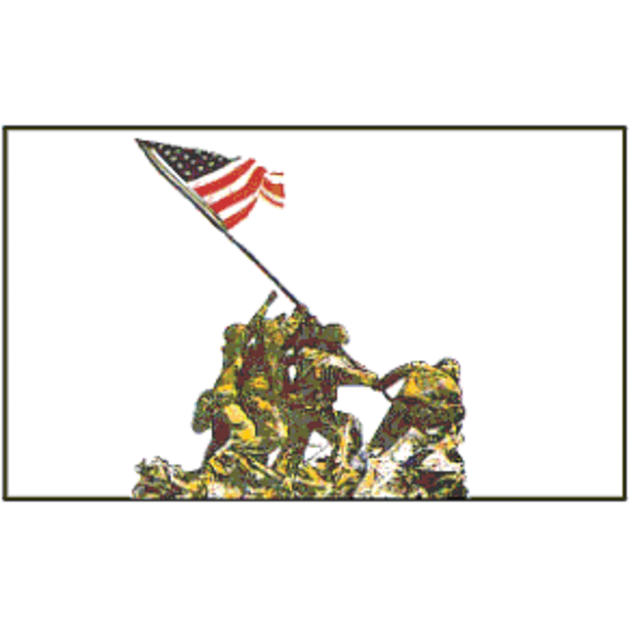 Iwo Jima flag 3 x 5 feet polyester