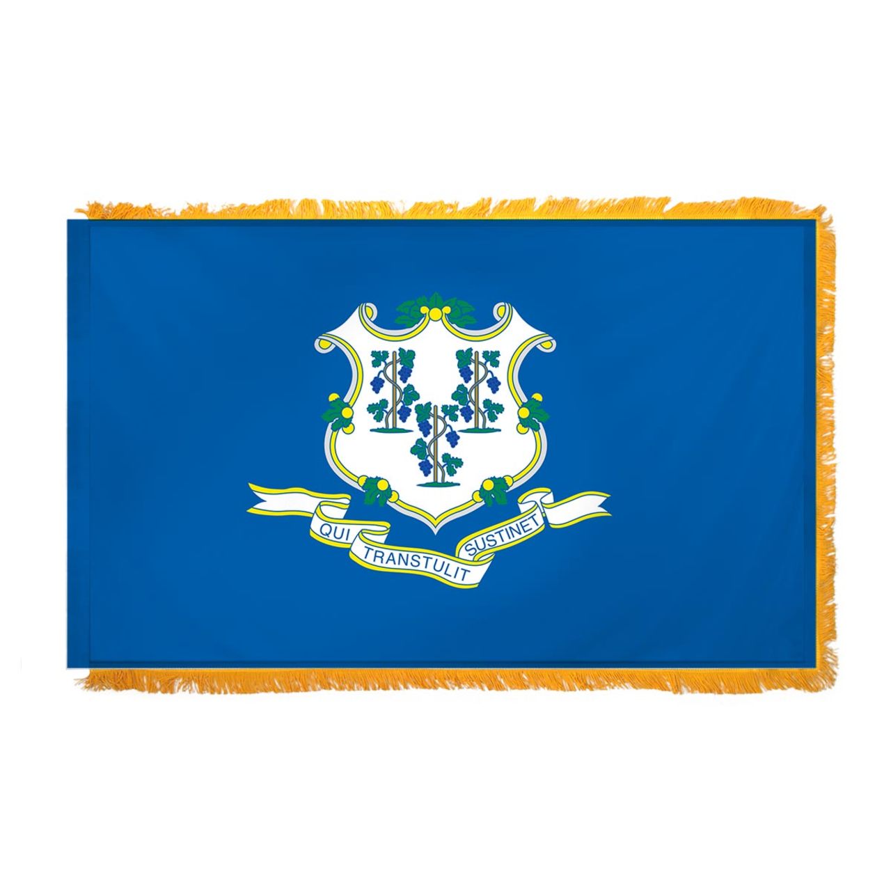 Super Tough Connecticut Indoor Flag 3' x 5' Nylon