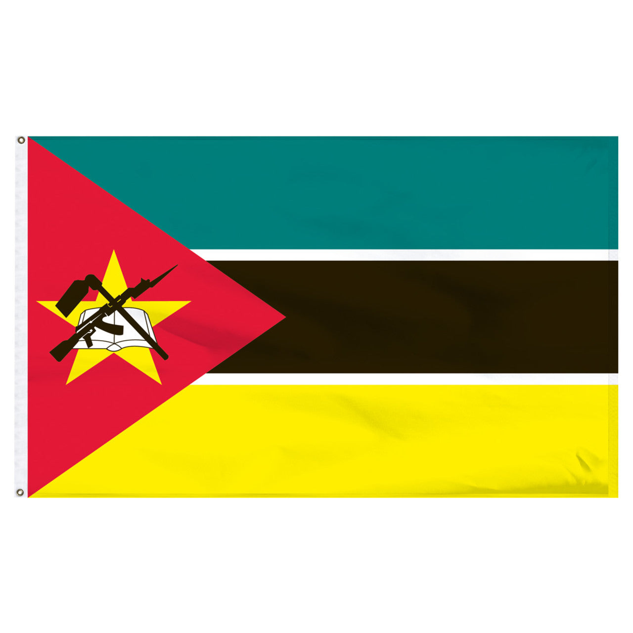 Mozambique 3ft x 5ft Nylon Flag