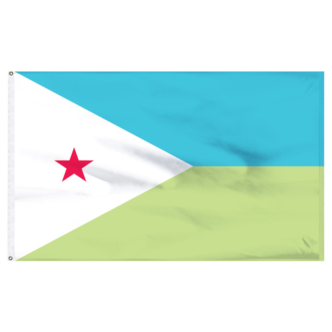 Djibouti 2' x 3' Nylon Flag