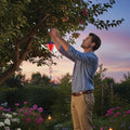 Patriotic Hot Air Balloon Spinner Solar Lantern for Outdoor Garden - Mini